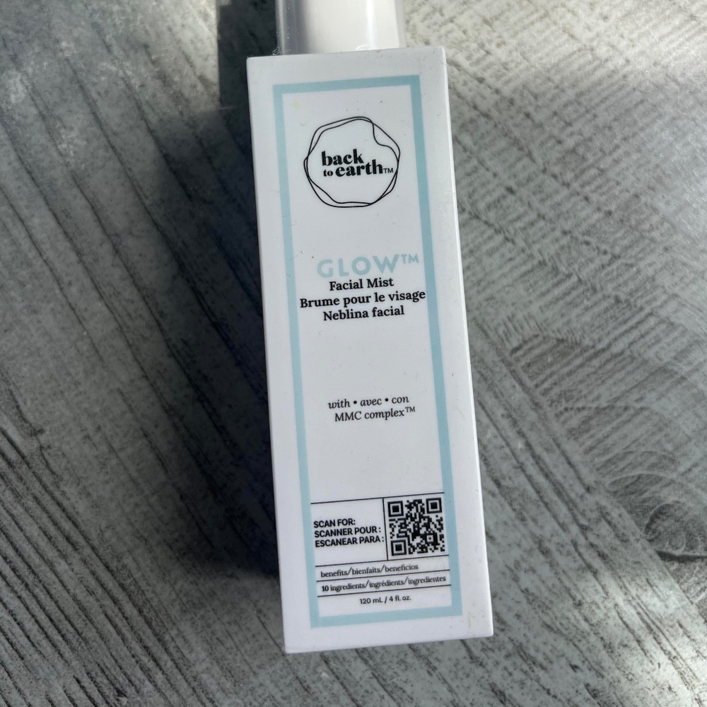 BACK TO EARTH SKIN GLOW FACIAL MIST
